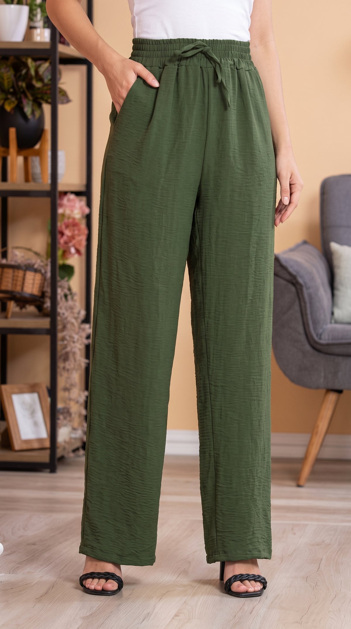 Calça Feminina Pantalona Liberty (Pague 1 Leve 2)