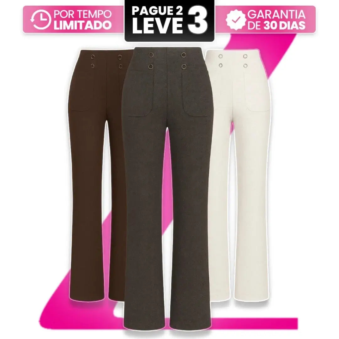 Calça Feminina Solena [Leve 3, Pague 2]