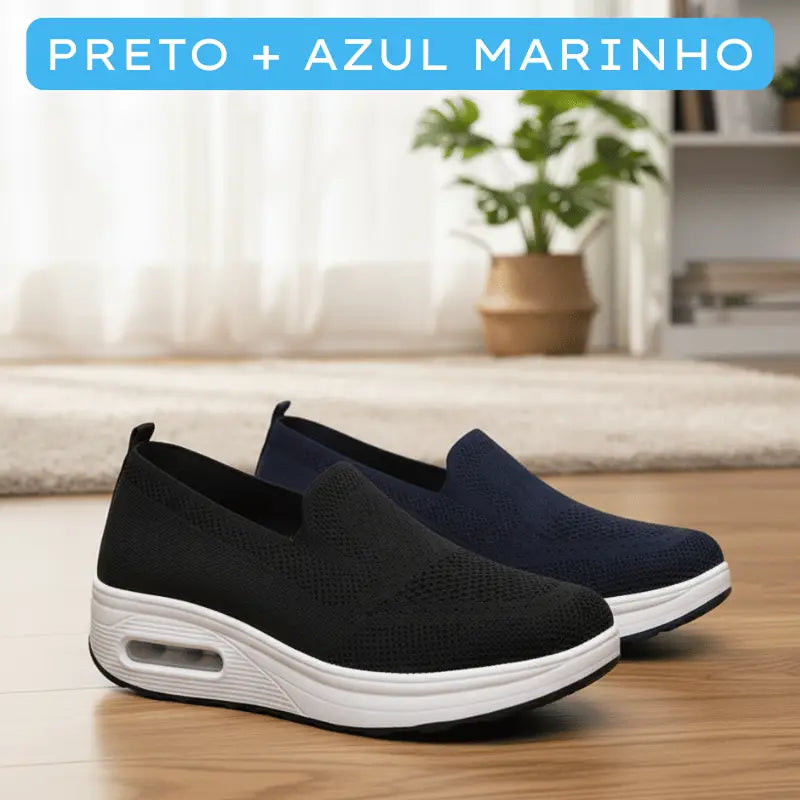(Pague 1 Leve 2) Tênis Lumara Comfort Ortopédico